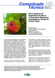 Thumbnail de Novos registros de hospedeiros da mosca-da-carambola (Bactrocera carambolae) no Estado do Amapá, Brasil.