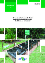 Thumbnail de 20 anos do saneamento rural na Embrapa Instrumentação: do básico ao ambiental.
